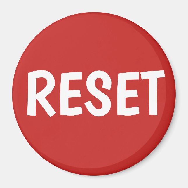 Imã Pressione o botão Reset (Redefinir) (Frente)