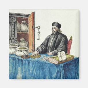 Imã Prestamista Venetian, de um livro ilustrado