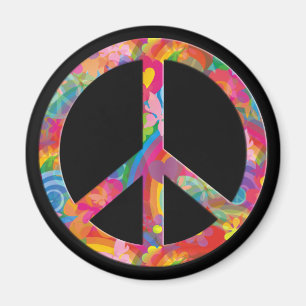 Imã Preto da paz   de flower power