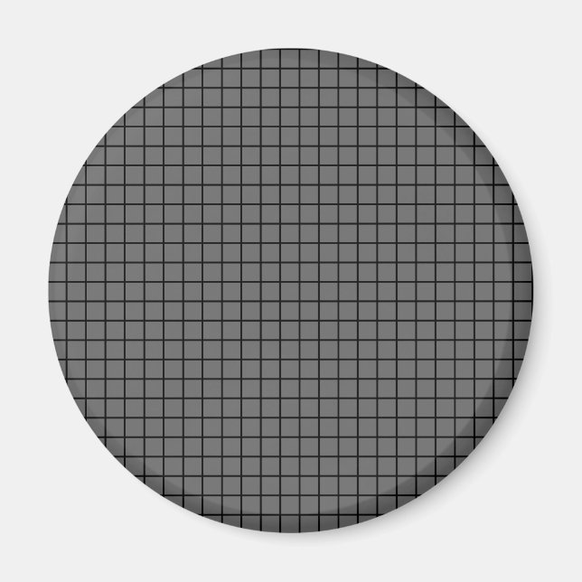 Imã preto de grade (Frente)