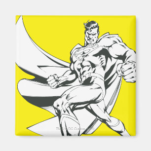 Imã Preto e Branco Superman 2