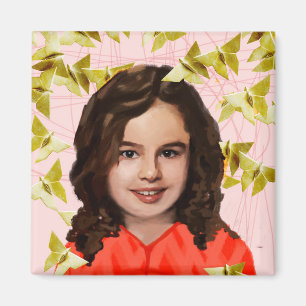 Imã Preto órfão Kira - Origami feminino