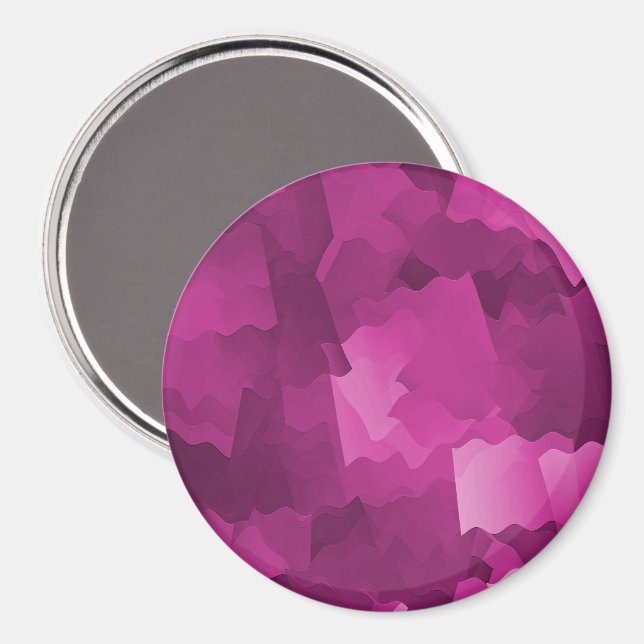 Imã Pretty in Pink..... (Front/Back)