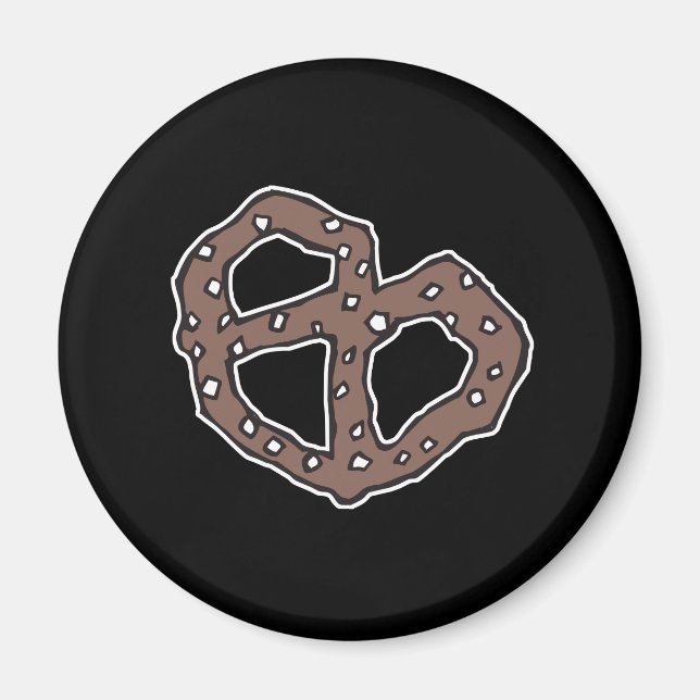 Imã pretzel (Frente)