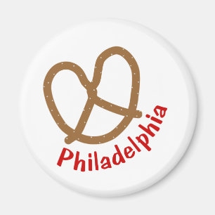 Imã Pretzel de Philadelphfia