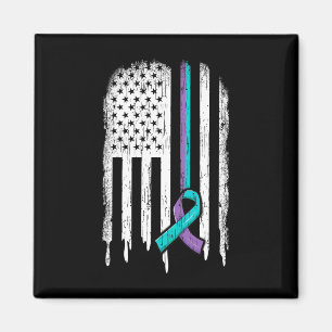 Imã Prevenção ao suicídio Sensibilização da Bandeira A