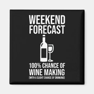 Imã Previsão de Fim de Semana - 100% de Chance de Prod