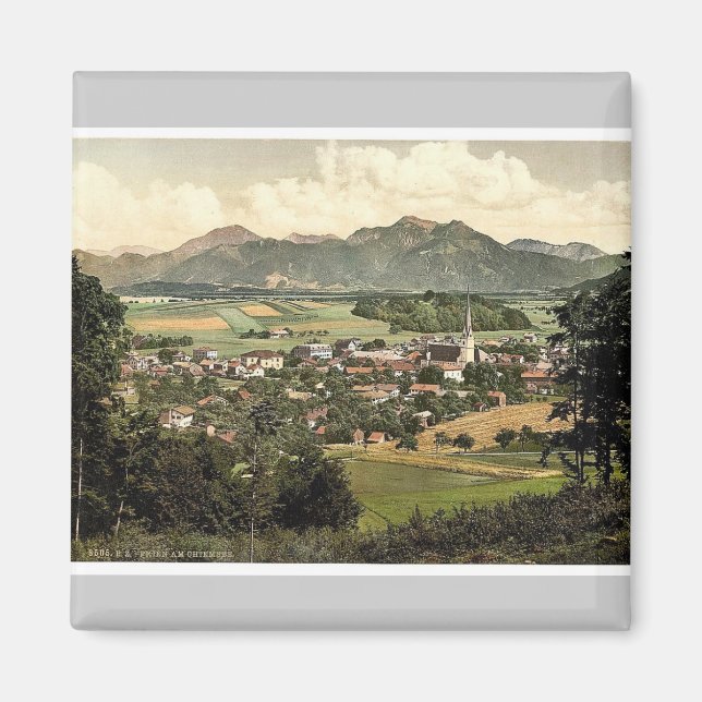 Imã Prien em Chiemsee, Alta Baviera, Alemanha Rara Pho (Frente)