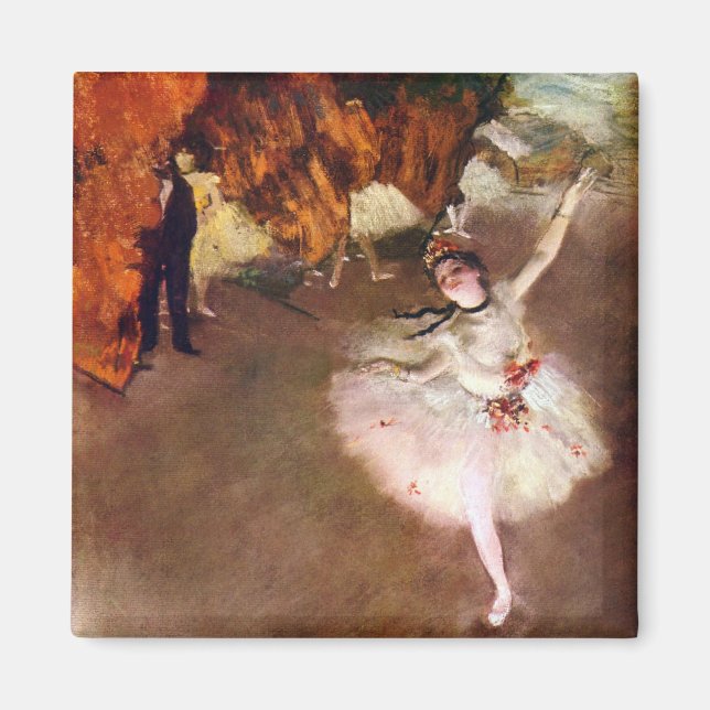 Imã Prima Ballerina, Rosita Mauri por Edgar Degas (Frente)