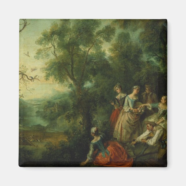 Imã Primavera, 1738 (óleo na canvas) (Frente)