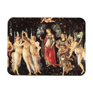 Ímã Primavera / Alegoria de Primavera por Botticelli