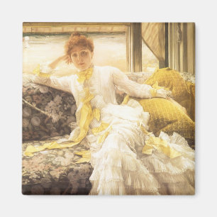 Imã Primavera (Beira Mar) de James Tissot, Retrato Vin