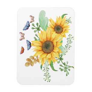 Ímã primavera de girassol