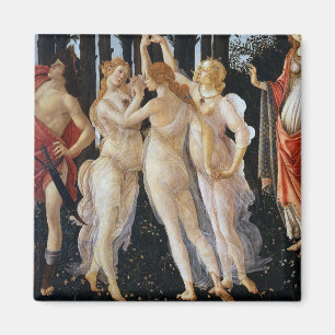 Imã Primavera (detalhe), Sandro Botticelli, 1482