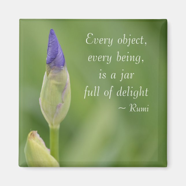 Imã Primavera Iris (Frente)