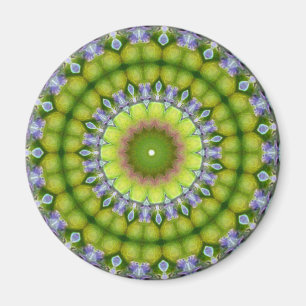 Imã Primavera Kaleidescope verde