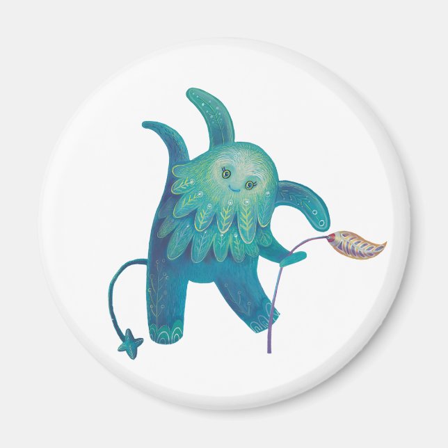 Imã primavera mágico (Frente)