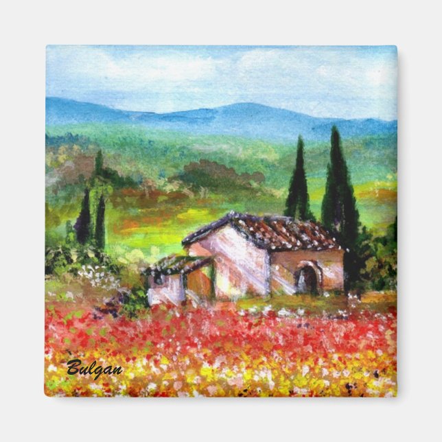 IMÃ PRIMAVERA NA TOSCANA (Frente)