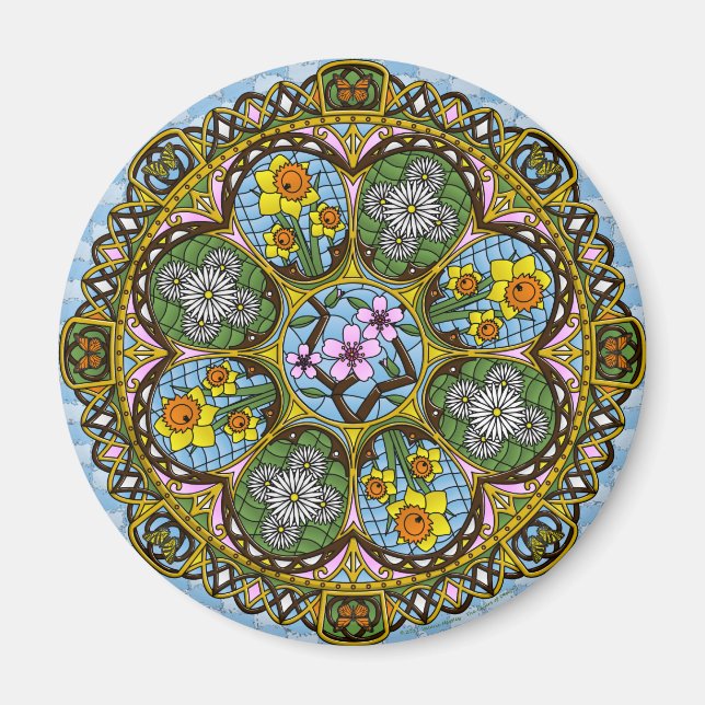 Imã Primavera Nouveau Magnet (Frente)