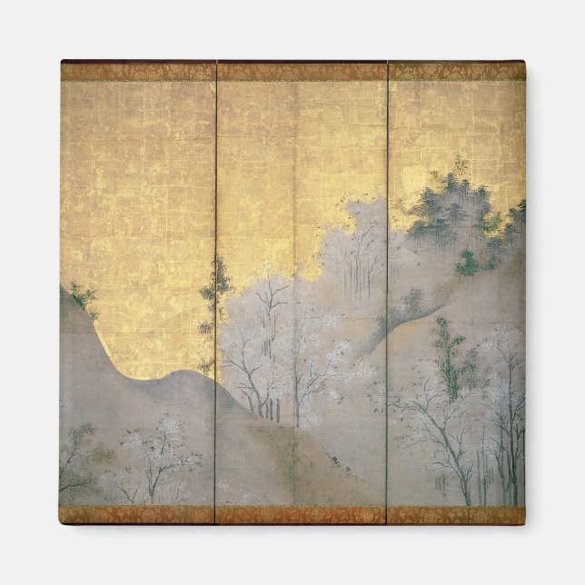 Imã Primavera Paisagem (Frente)