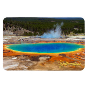 Ímã Primavera quente Ímã-Prismático de Yellowstone