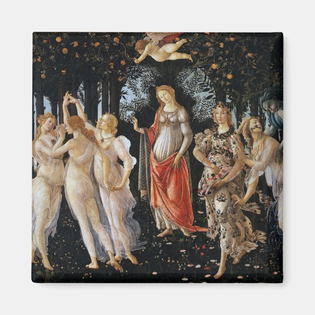 Imã Primavera, Sandro Botticelli, 1482 (Frente)
