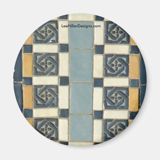 Imã Primaveras Quentes, AR Os Azulejos Maurice Oferece (Frente)