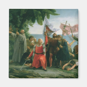 Imã Primeira aterragem de Cristóvão Colombo dentro