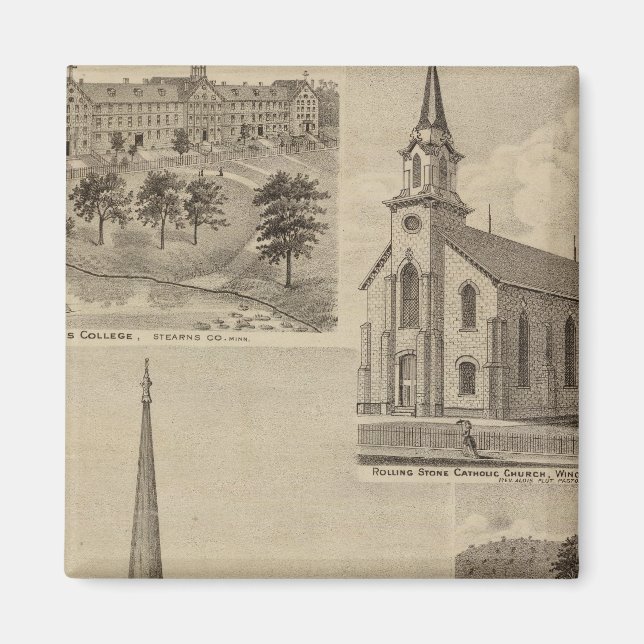 Imã Primeira Igreja Universitária, Minneapolis, Minnes (Frente)