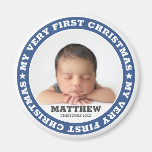 Imã Primeira Maneira de Foto Personalizada do Bebê Mo