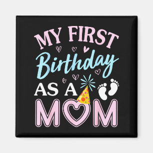 Imã Primeiro aniversário como mãe feliz dia das mães m