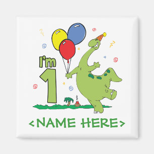 Imã Primeiro aniversário de Dino