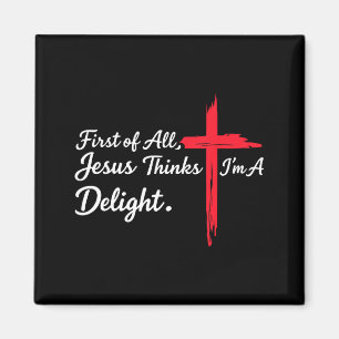 Imã Primeiro de tudo Jesus acha uma delícia humor cris