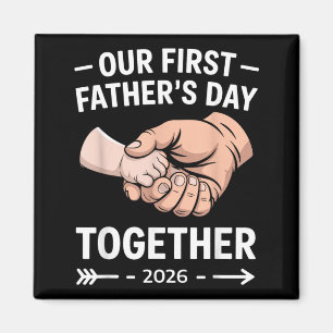 Imã Primeiro Dia dos Pais Juntos 2026 Novo Pai Filho