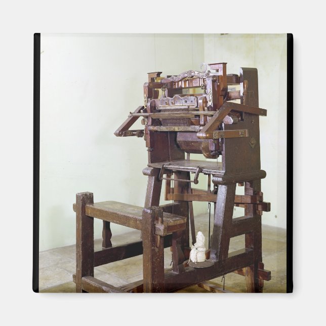 Imã Primeiro espaço para meias teceladas, 1750 (Frente)