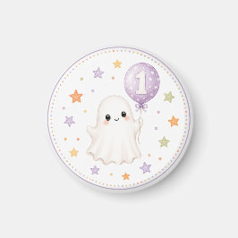 Imã Primeiro Fantasma Boo | Primeiro Aniversário de Ha