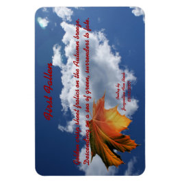 Ímã Primeiro Magnet de outono