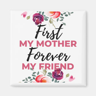 Imã Primeiro Minha Mãe Para Sempre Minha Amiga Preta