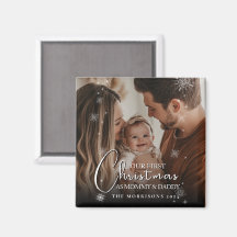 Primeiro Natal como Foto da Família de Pais