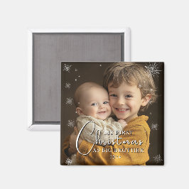 Imã Primeiro Natal Como Foto Do Grande Irmão