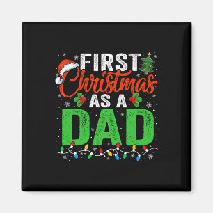 Imã Primeiro Natal Como Pai De Luzes Xmas Novo papai C