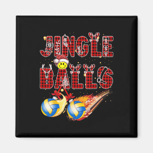 Imã Primeiro Natal Como Pai Jingle Voleibol Papa Tio D