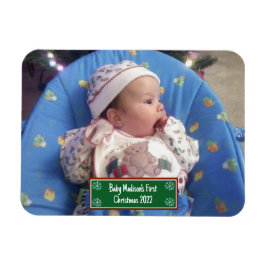 Ímã Primeiro Natal do Bebê