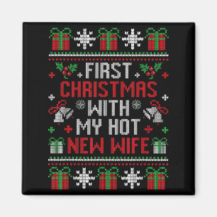 Imã Primeiro Natal do Casal Recém-Casados Natal