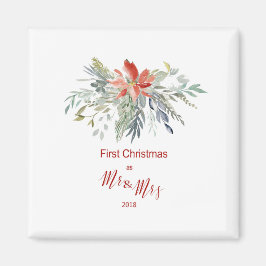 Imã Primeiro Natal Juntos como Sr. e Sra.