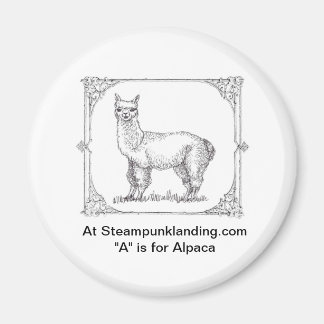 Imã Primeiro no Conjunto "ANIMAIS de Aterrissagem Stea