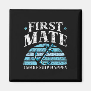 Imã Primeiro Oficial Eu Faço o Navio Acontecer Barco I
