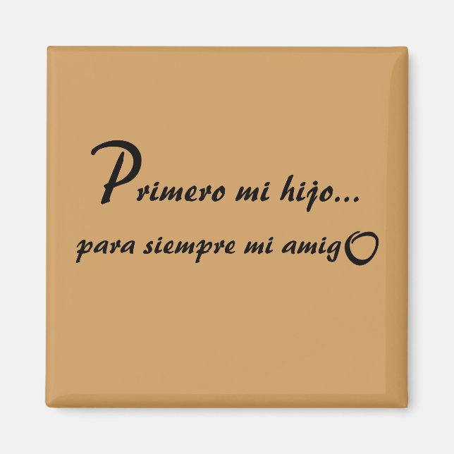 Imã Primero Mi Hijo (Frente)
