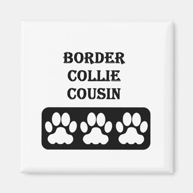 Imã Primo Border Collie (Frente)
