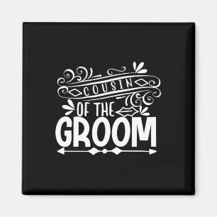 Imã Primo Da Bachelorette De Casamento De Tee Do Groom